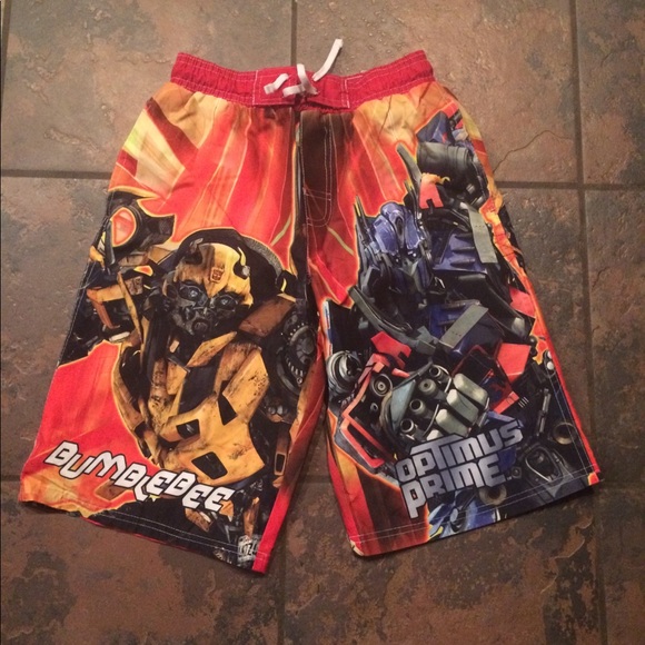 transformers swim trunks